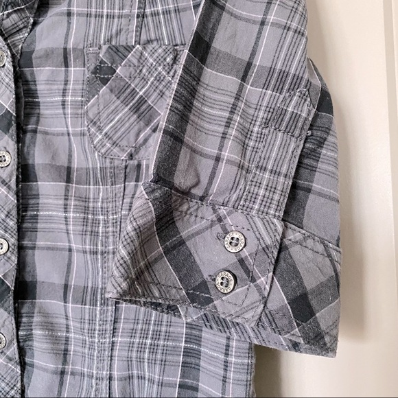 Plaid blouse - Picture 4 of 6